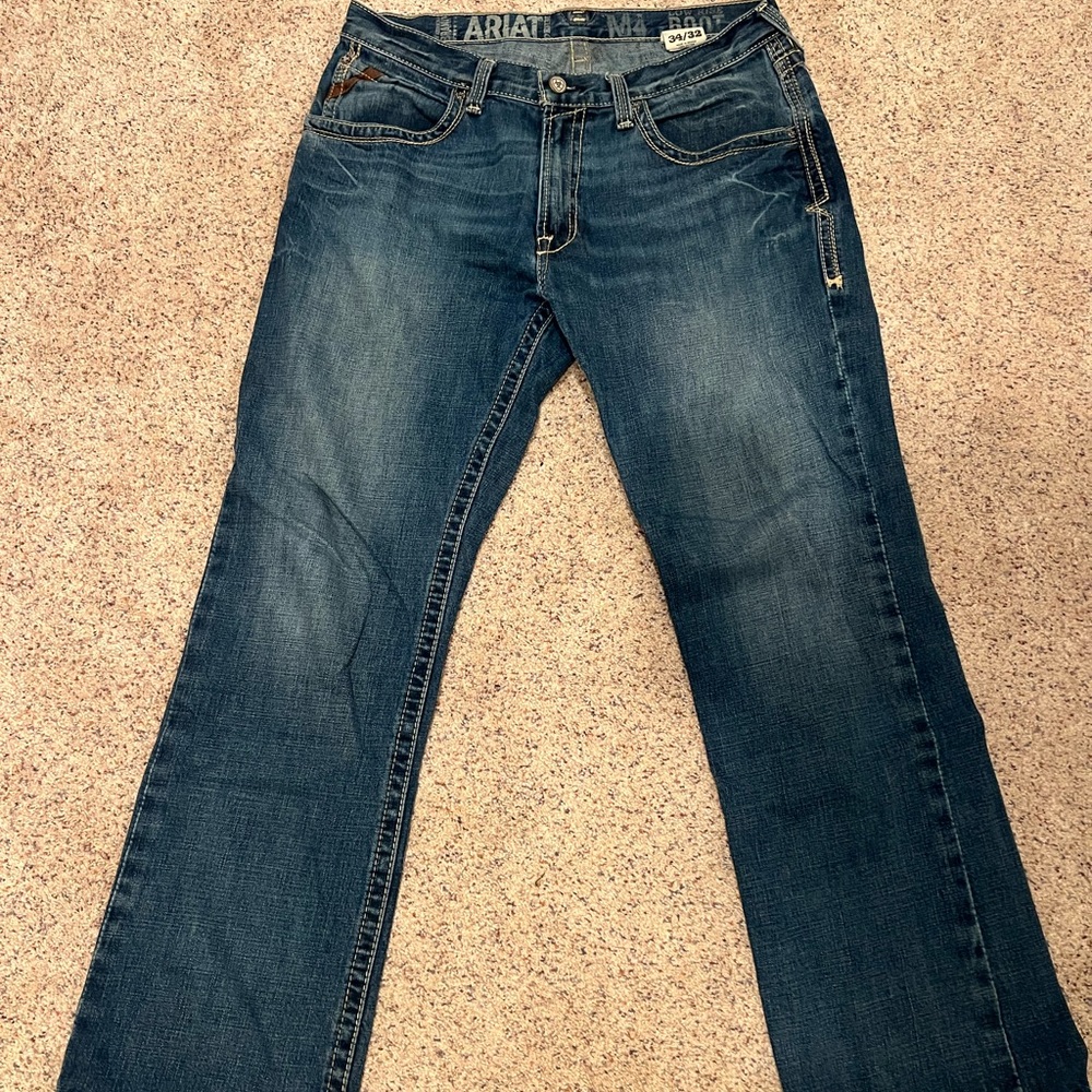 Ariat Mens low-rise bootcut Jeans